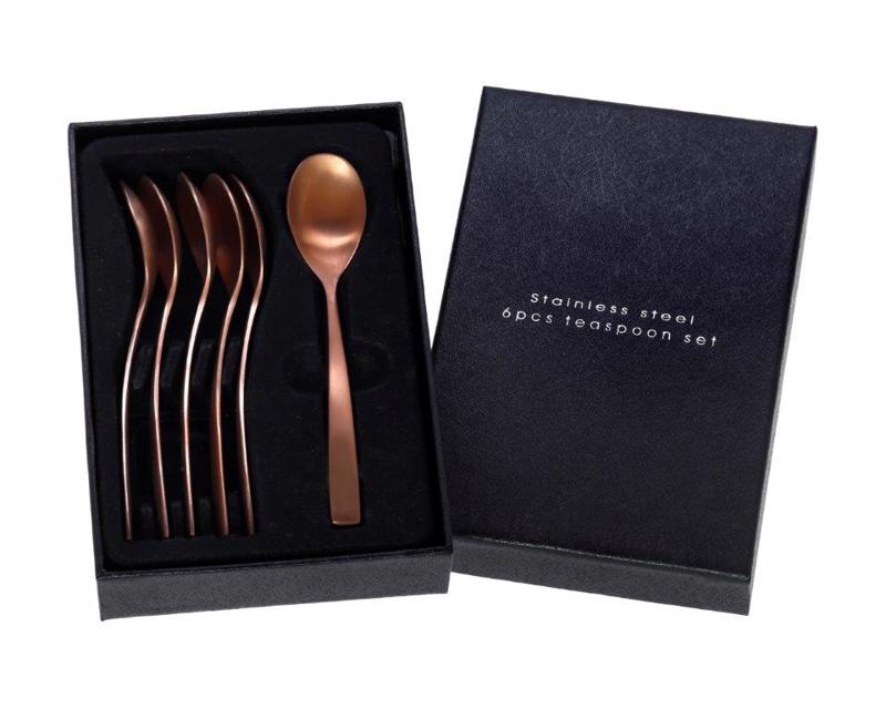 Cryspo Trio Set 6 temaxion Koutalaki Stainless Steel 'Durable' Rosegold 4507605